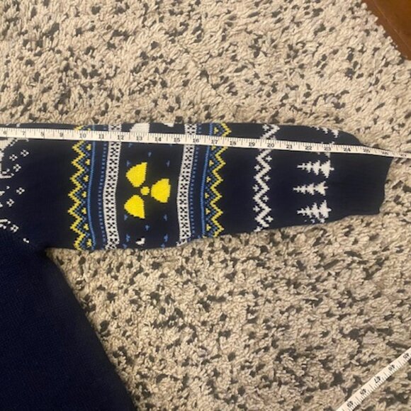 Numskull Fallout 4 Christmas Sweater 3XL Mens Blue - Picture 10 of 11
